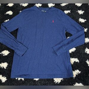 Polo by Ralph Lauren Kids Blue Long Sleeve Tee